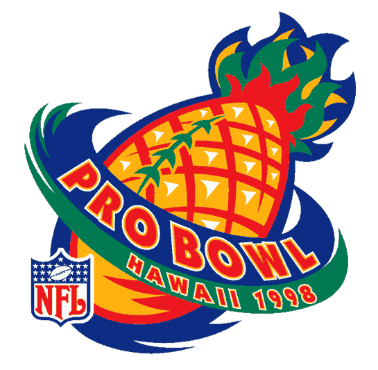 Pro Bowl 1998 Primary Logo DIY iron on transfer (heat transfer)